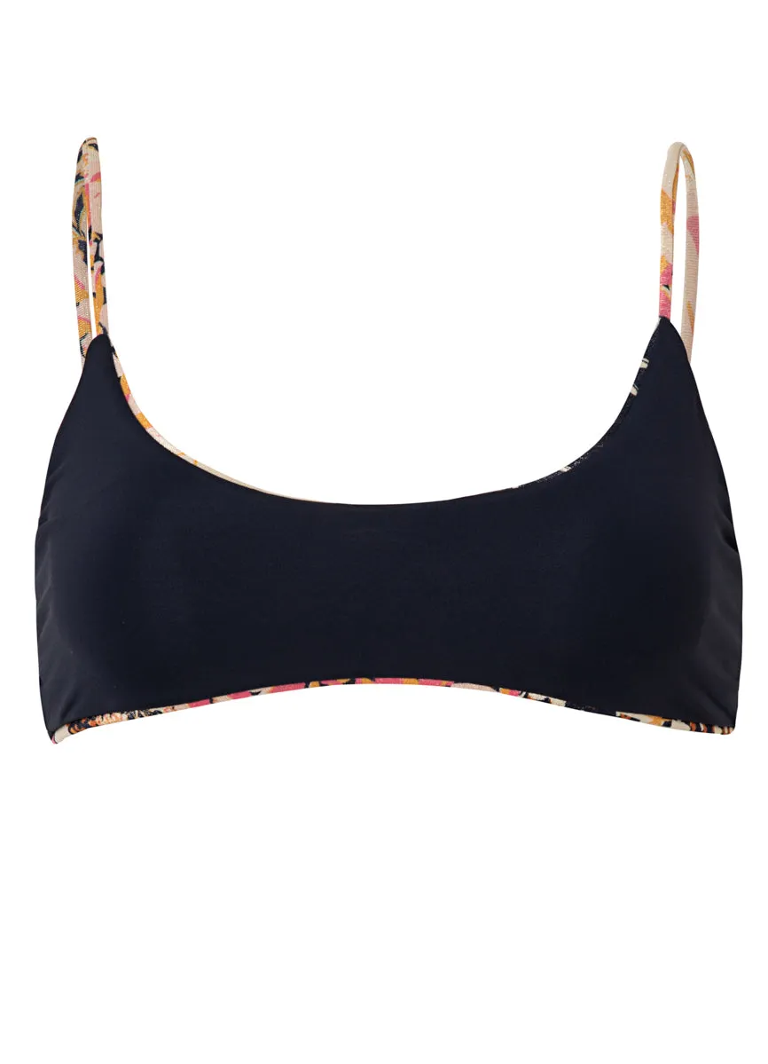 Maaji Patchwork Rose Micah Classic Bralette Bikini Top Maaji
