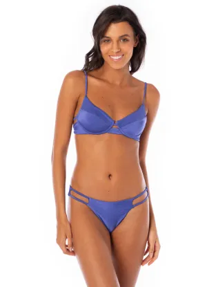 Maaji Perrywinkle Jenna Unmolded Underwire Bikini Top Maaji
