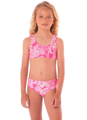 Maaji Pink Blossom Hoya Bikini Set Girls Maaji