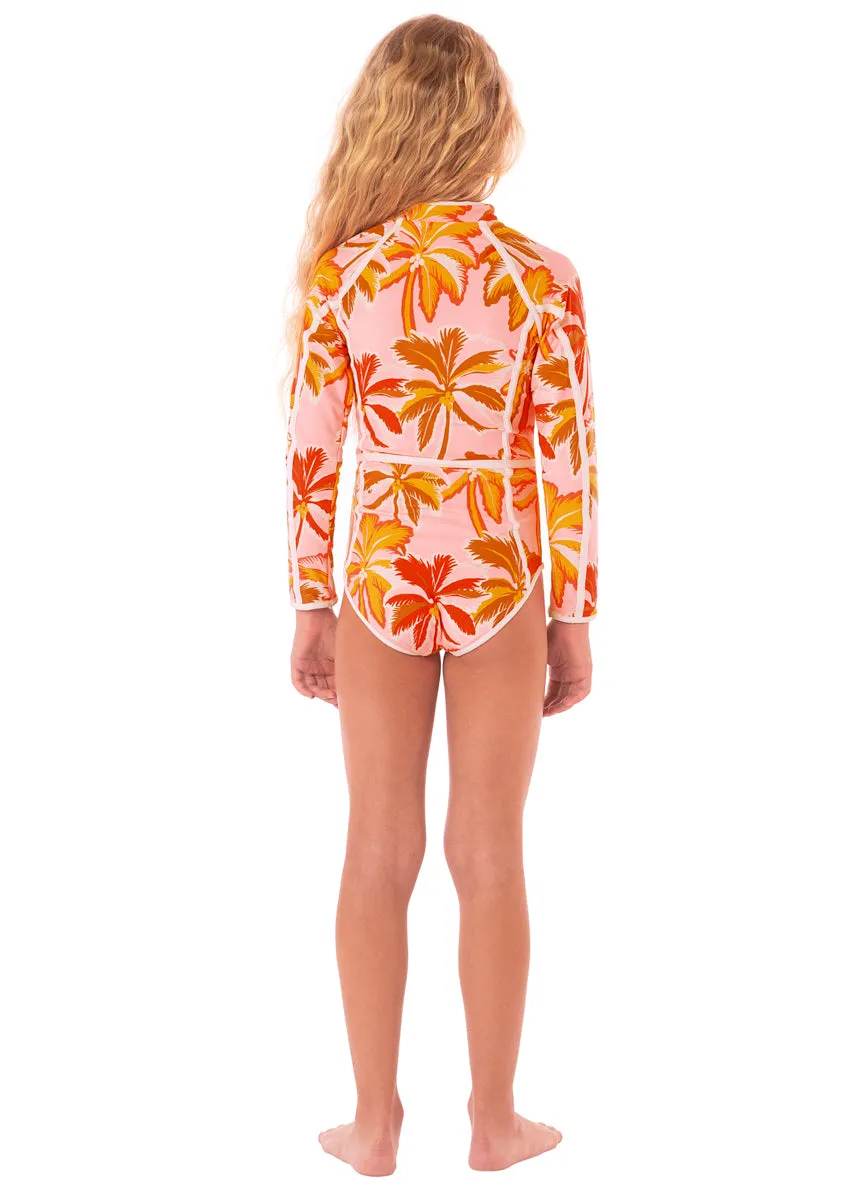 Maaji Pink Palms Moorea One Piece Girls Maaji