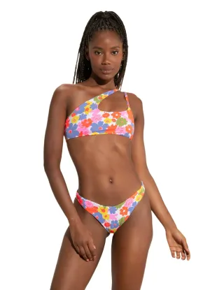 Maaji Pristine Flower Gracey Sporty Bralette Bikini Top Maaji