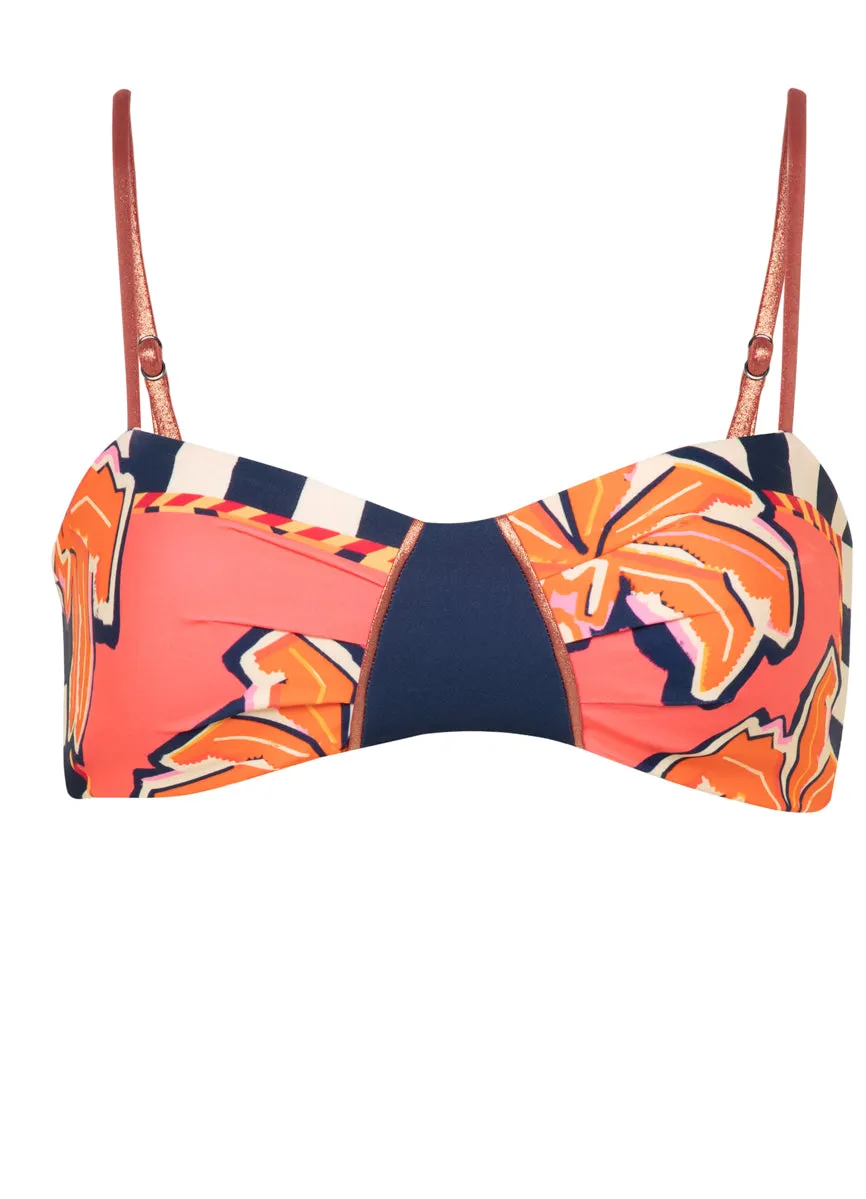 Maaji Racing Palms Jaslynn Classic Bralette Bikini Top Maaji
