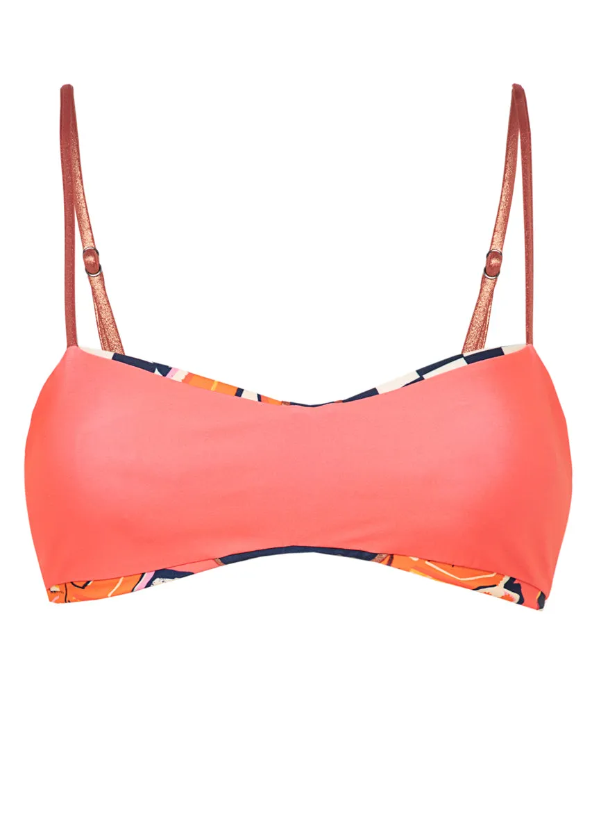 Maaji Racing Palms Jaslynn Classic Bralette Bikini Top Maaji