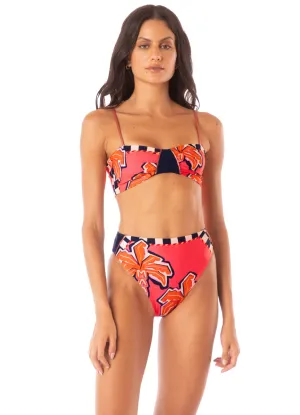 Maaji Racing Palms Jaslynn Classic Bralette Bikini Top Maaji