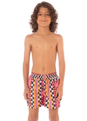 Maaji Racing Palms Little Sailor Boys Trunks Maaji