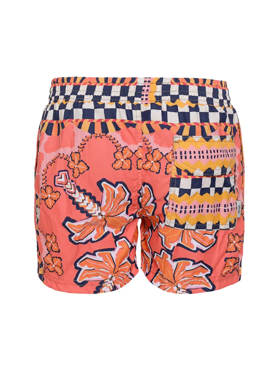 Maaji Racing Palms Little Sailor Boys Trunks Maaji