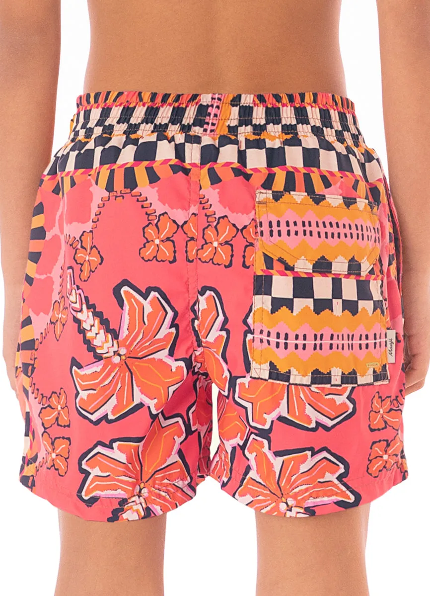 Maaji Racing Palms Little Sailor Boys Trunks Maaji