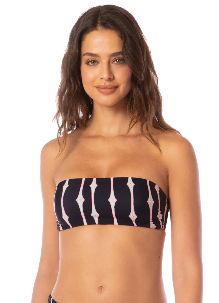 Maaji Radiant Diamond Bryn Strapless Bandeau Bikini Top Maaji