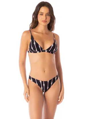 Maaji Radiant Diamond Ivy Fixed Triangle Bikini Top Maaji