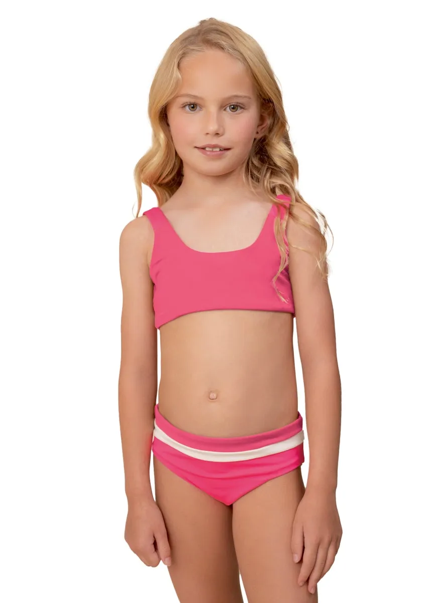 Maaji Radiant Pink Iceland Girls Bikini Set Maaji