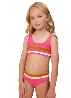 Maaji Radiant Pink Iceland Girls Bikini Set Maaji