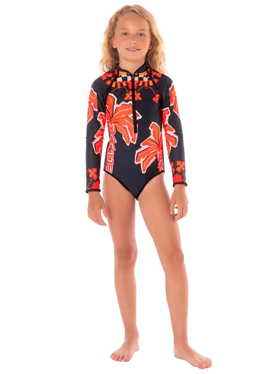 Maaji Reacing Palms Lirio One Piece Girls Maaji