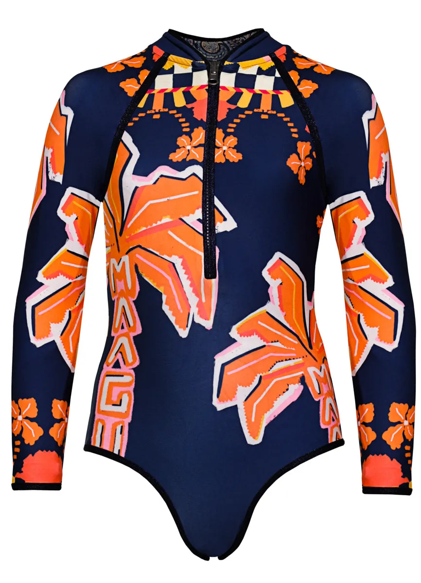 Maaji Reacing Palms Lirio One Piece Girls Maaji