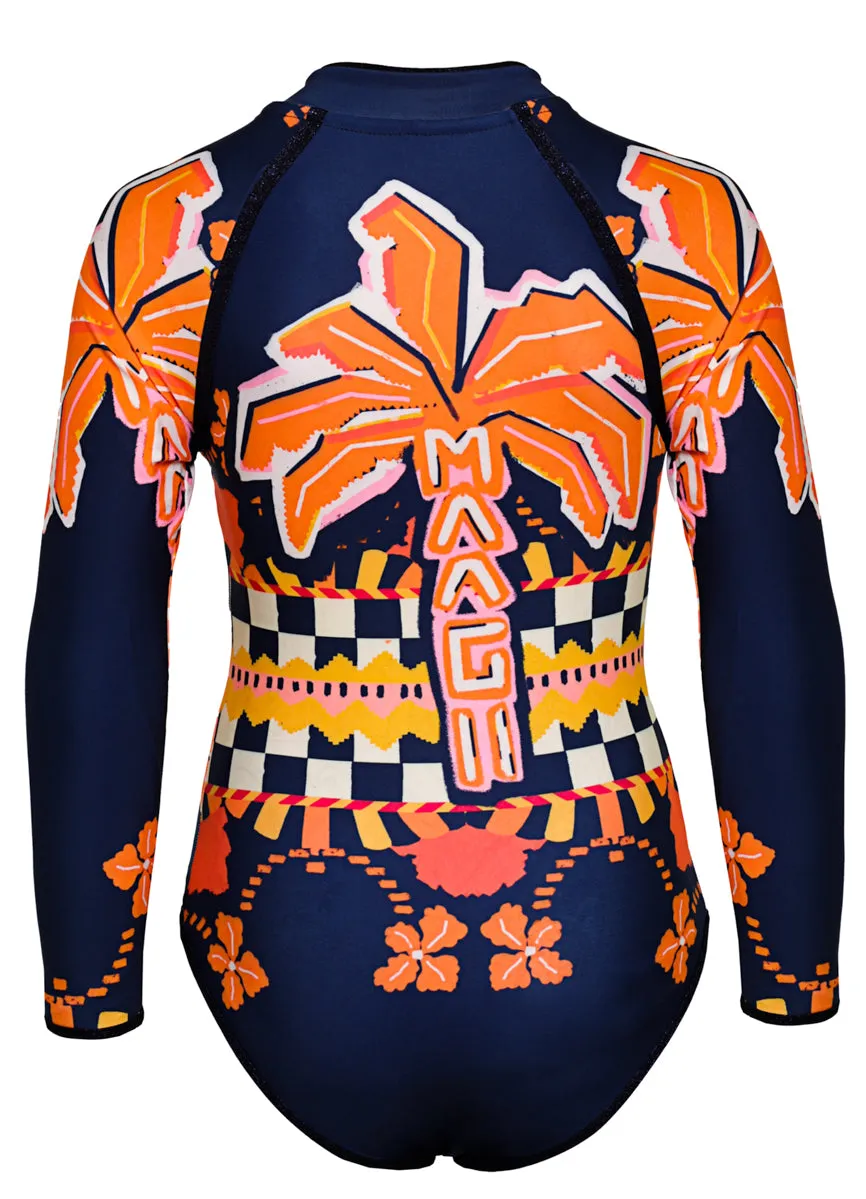Maaji Reacing Palms Lirio One Piece Girls Maaji