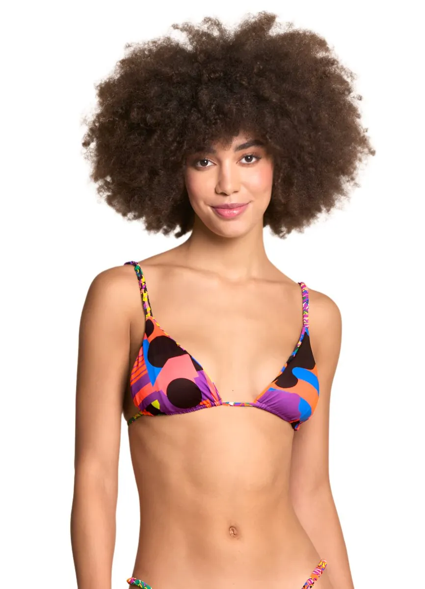 Maaji Rhapsody Crispy Sliding Triangle Bikini Top Maaji