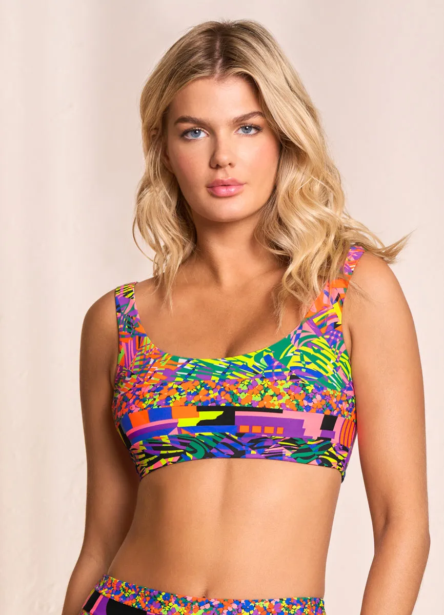 Maaji Rhapsody Lizzy Sporty Bralette Bikini Top Maaji