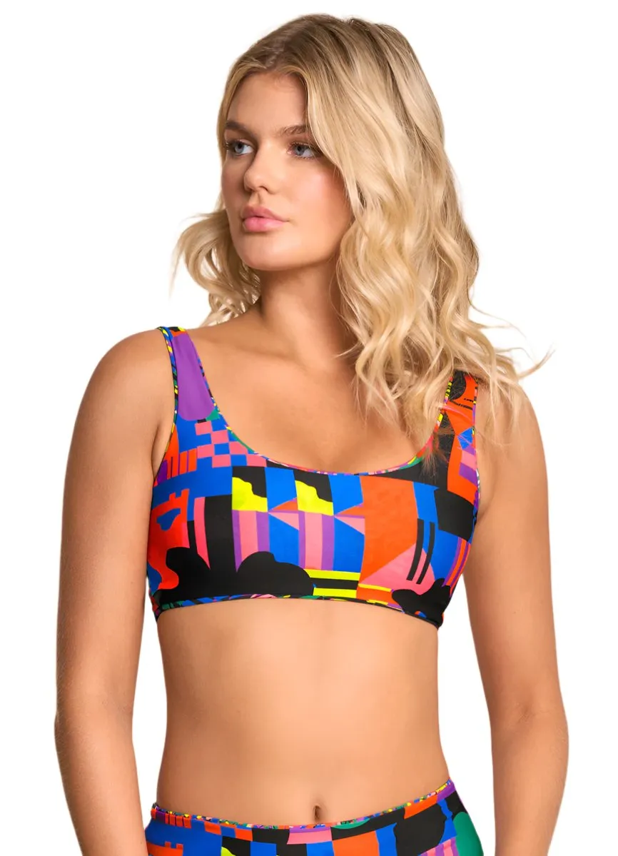 Maaji Rhapsody Lizzy Sporty Bralette Bikini Top Maaji