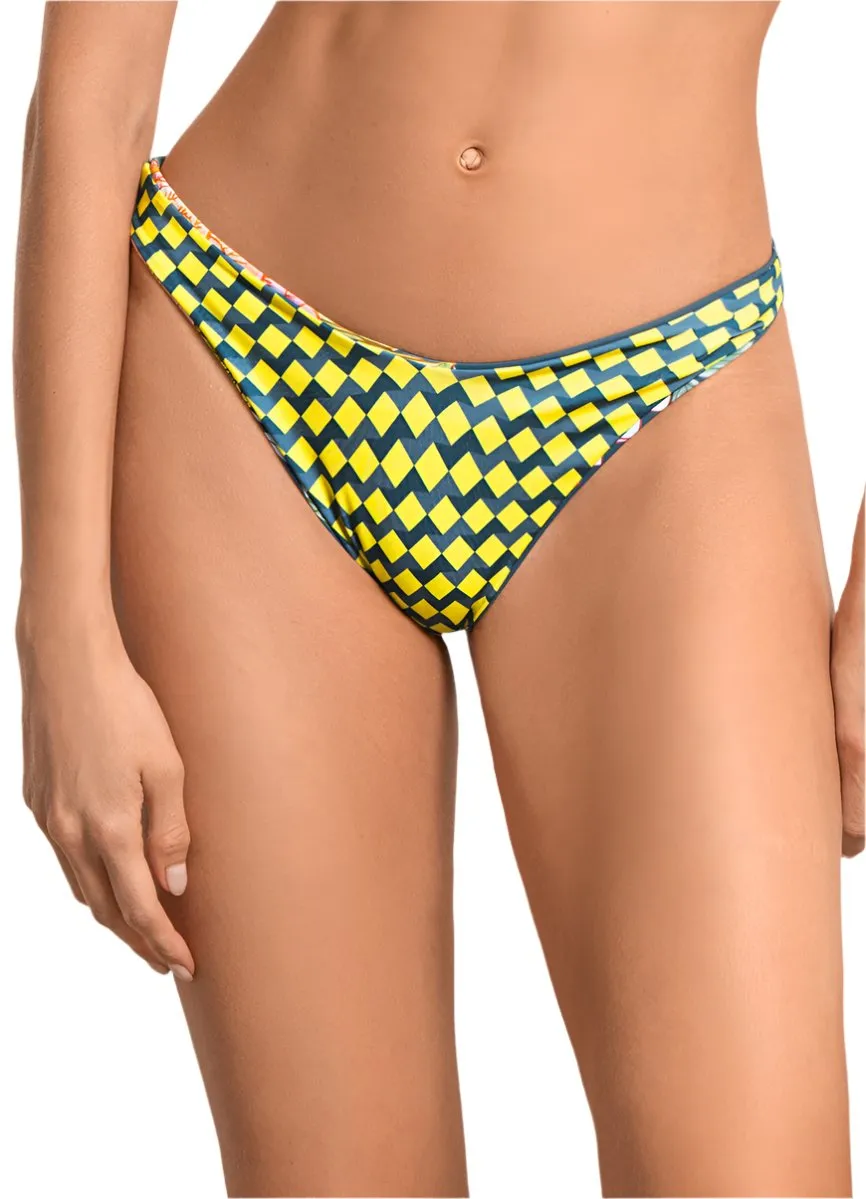 Maaji Romantica Silvy High Leg Bikini Bottom Maaji