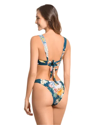 Maaji Romantica Silvy High Leg Bikini Bottom Maaji