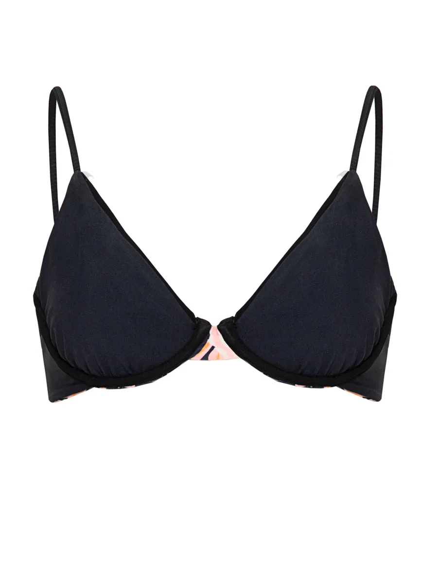 Maaji Rose Petals Dainty Unmolded Underwire Bikini Top Maaji