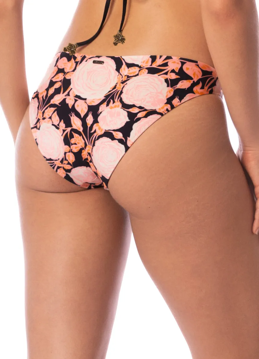Maaji Rose Petals Sublimity Regular Rise Classic Bikini Bottom Maaji
