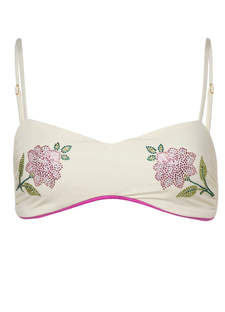 Maaji Rosebud Asani Classic Bralette Bikini Top Maaji