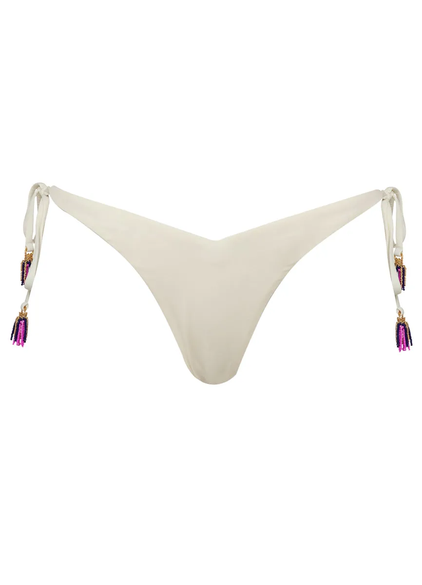 Maaji Rosebud Sunseeker Regular Rise Tie Side Bikini Bottom Maaji