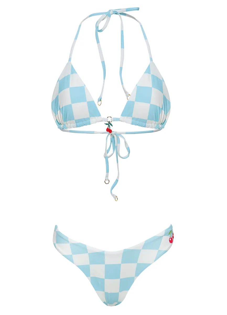 Maaji Royal Game Balmy  Sliding Triangle Bikini Top Maaji