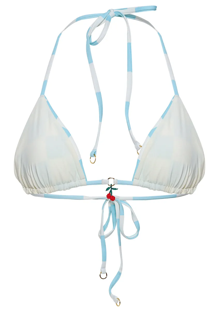 Maaji Royal Game Balmy  Sliding Triangle Bikini Top Maaji