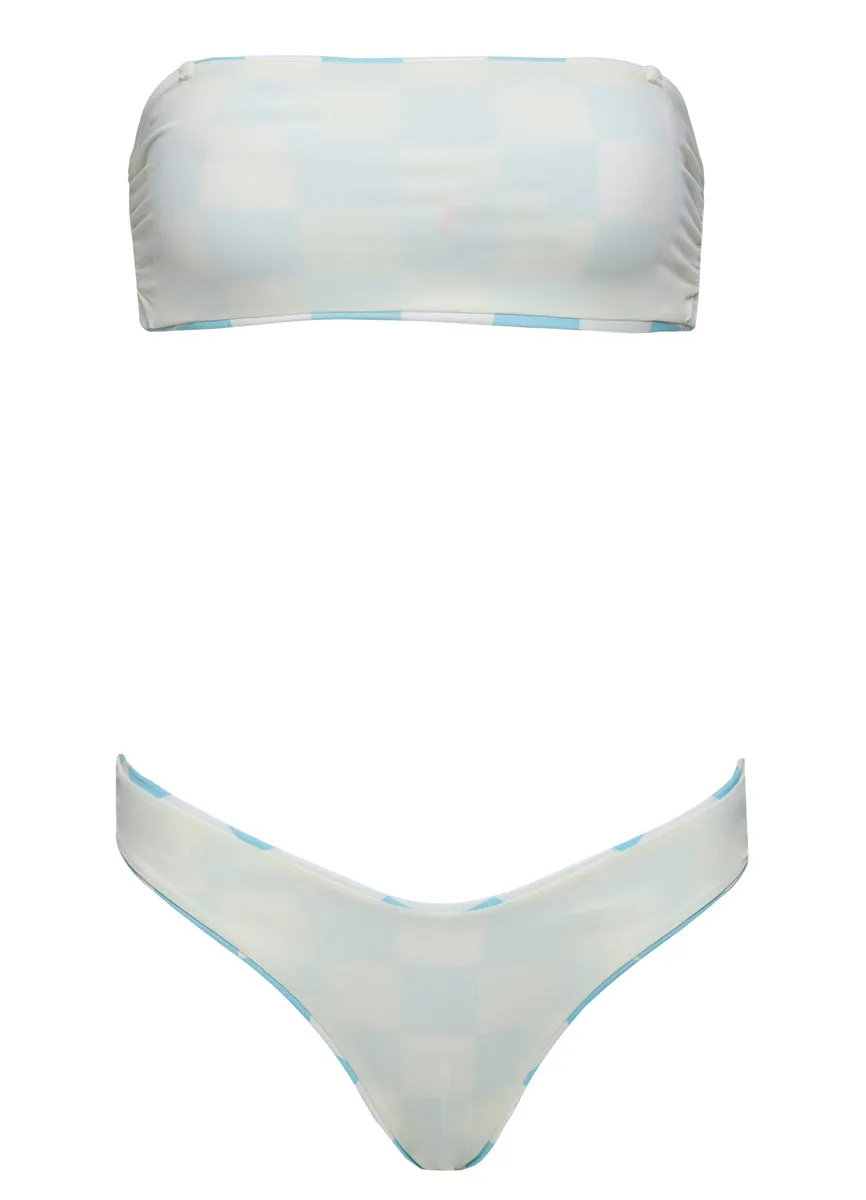 Maaji Royal Game Bryn  Strapless Bandeau Bikini Top Maaji