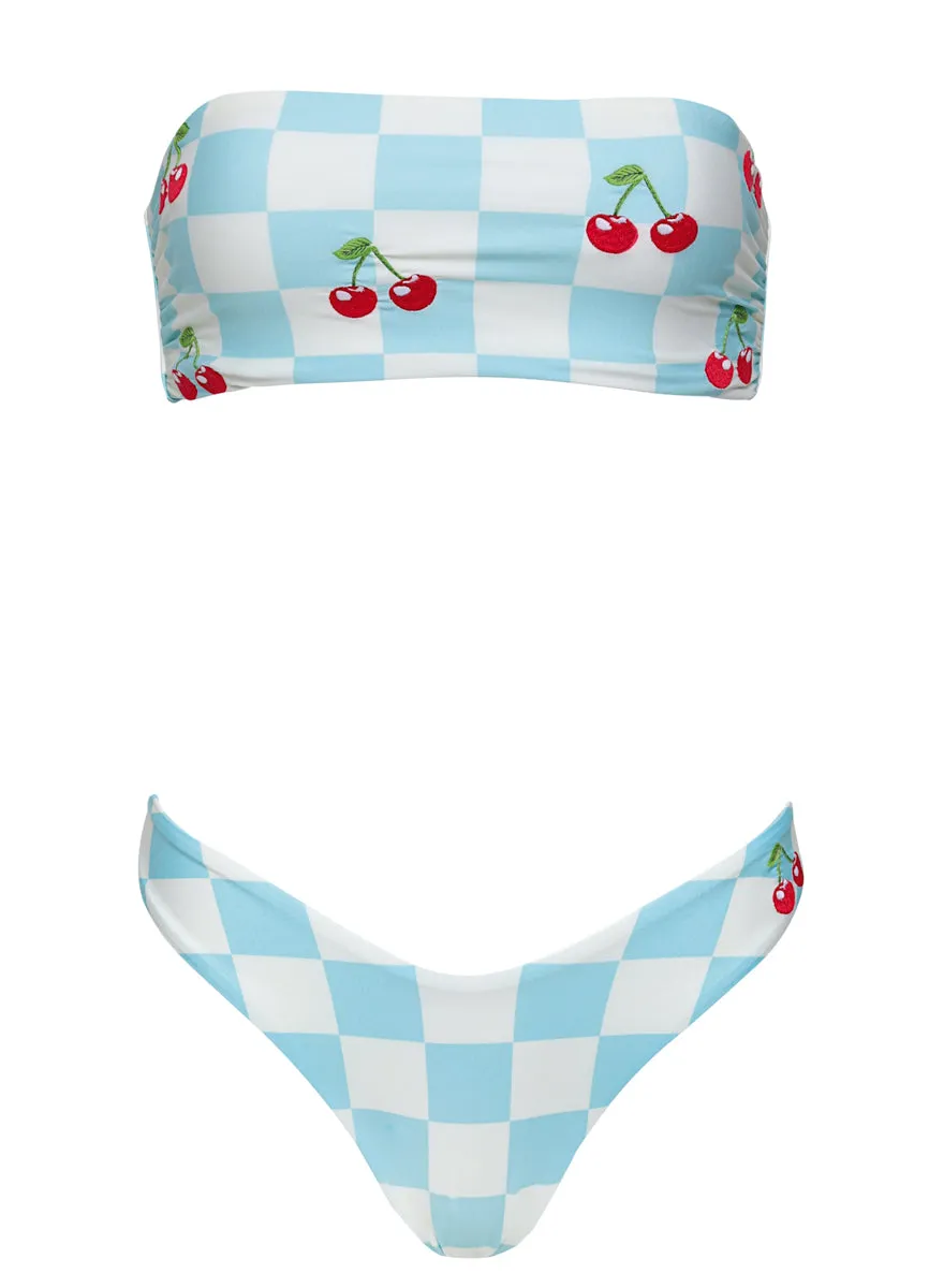 Maaji Royal Game Bryn  Strapless Bandeau Bikini Top Maaji