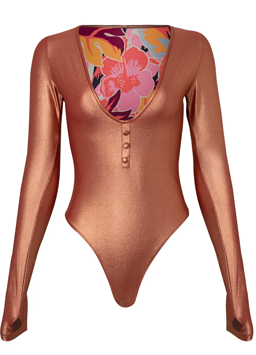 Maaji Rust Copper Chelsea Surf One Piece Maaji