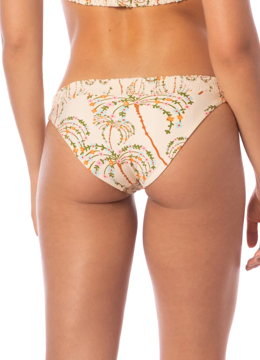 Maaji Sandstone Tropics Flirty Low Rise Thin Side Bikini Bottom Maaji