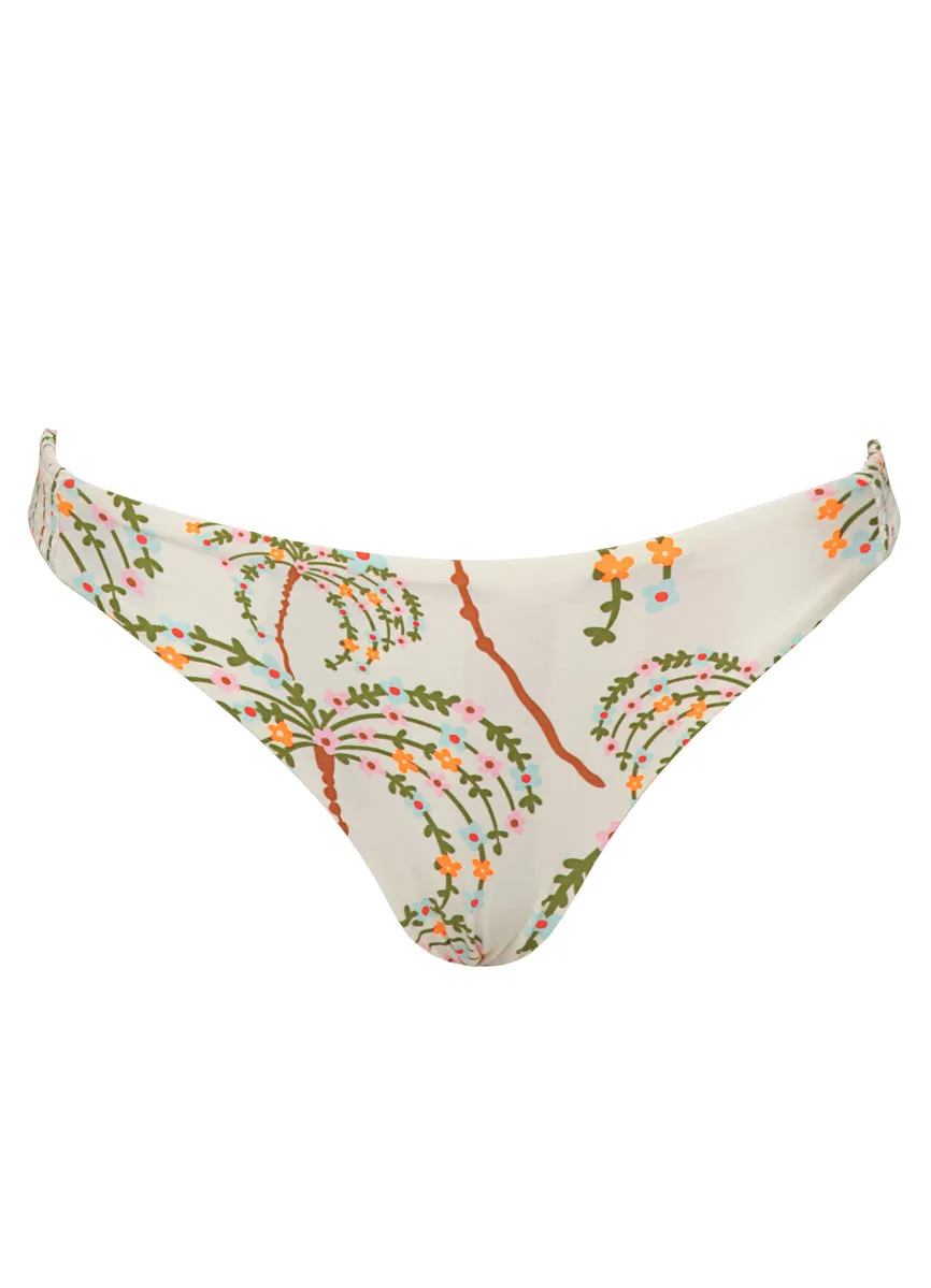 Maaji Sandstone Tropics Flirty Low Rise Thin Side Bikini Bottom Maaji