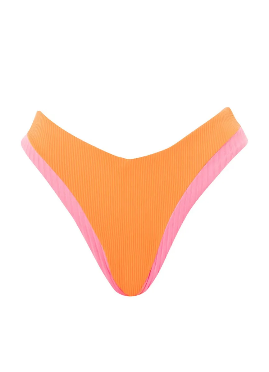 Maaji Sea Pink Faith High Rise Bikini Bottom Maaji