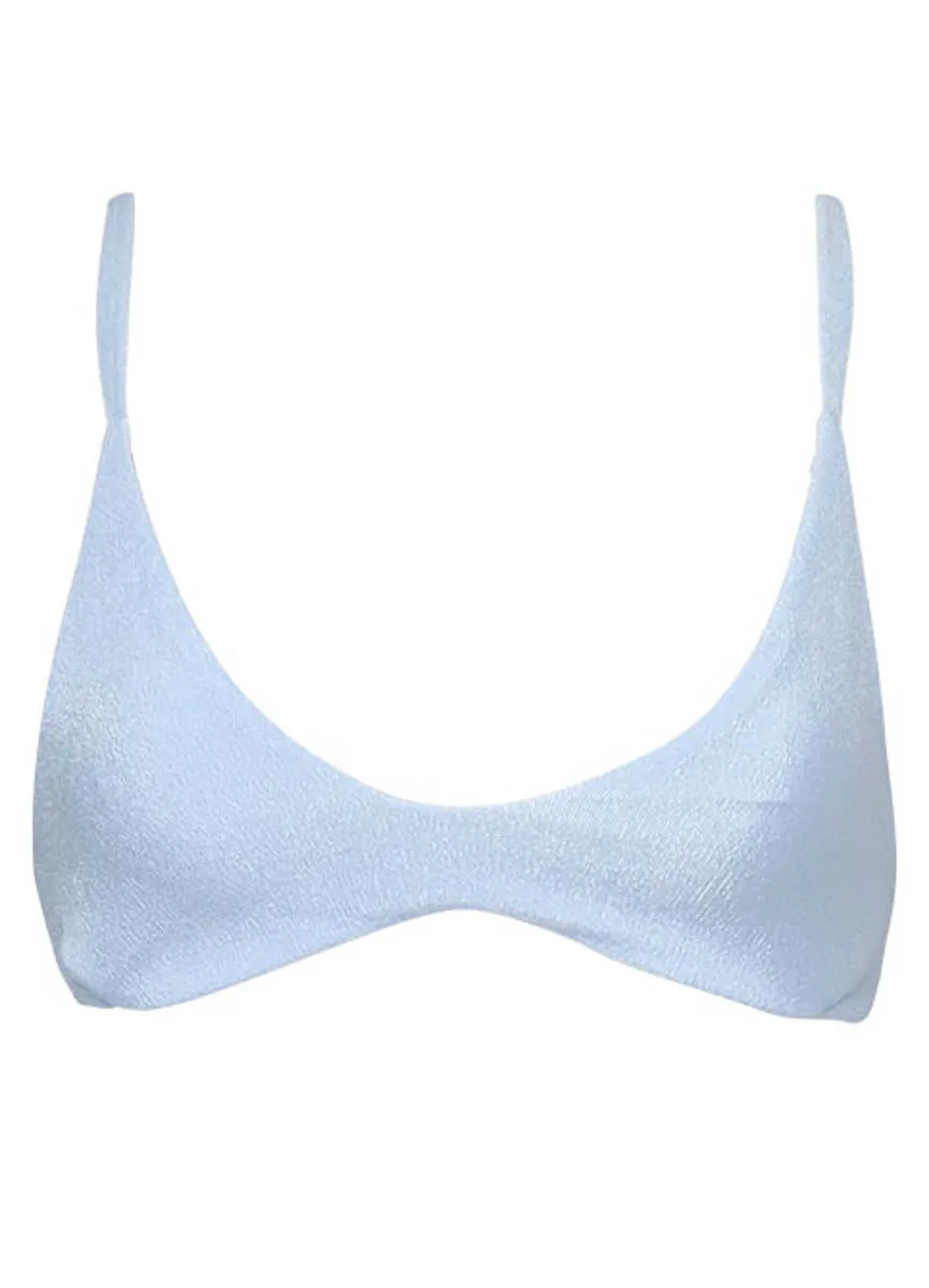 Maaji Serenity Blue Creta Classic Bralette Bikini Top Maaji