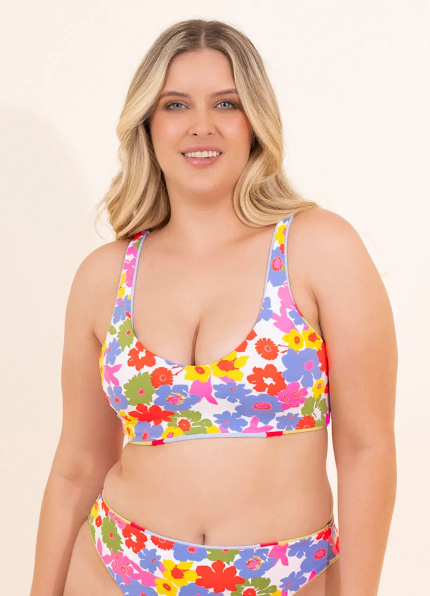 Maaji Serenity Lavender Shay Sporty Bralette Bikini Top Maaji
