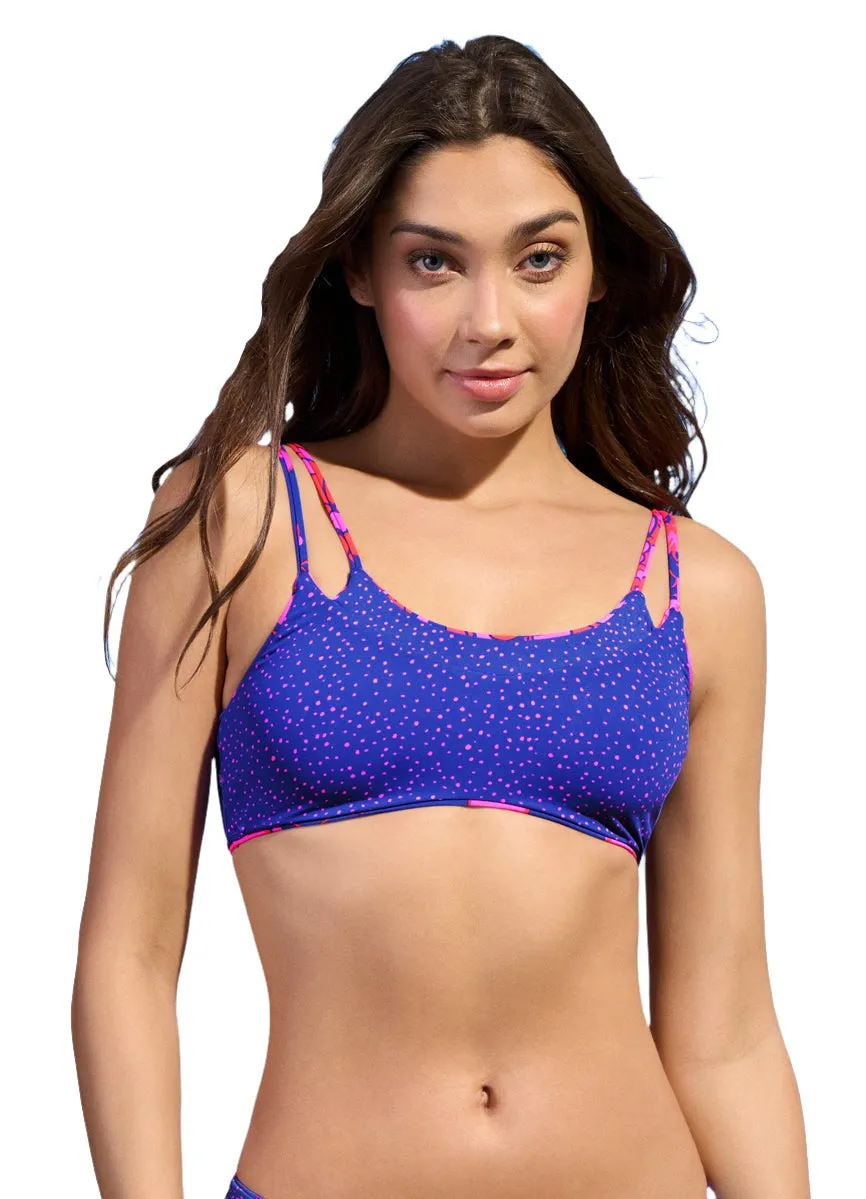Maaji Sky Garden Jodie Sporty Bralette Bikini Top Maaji