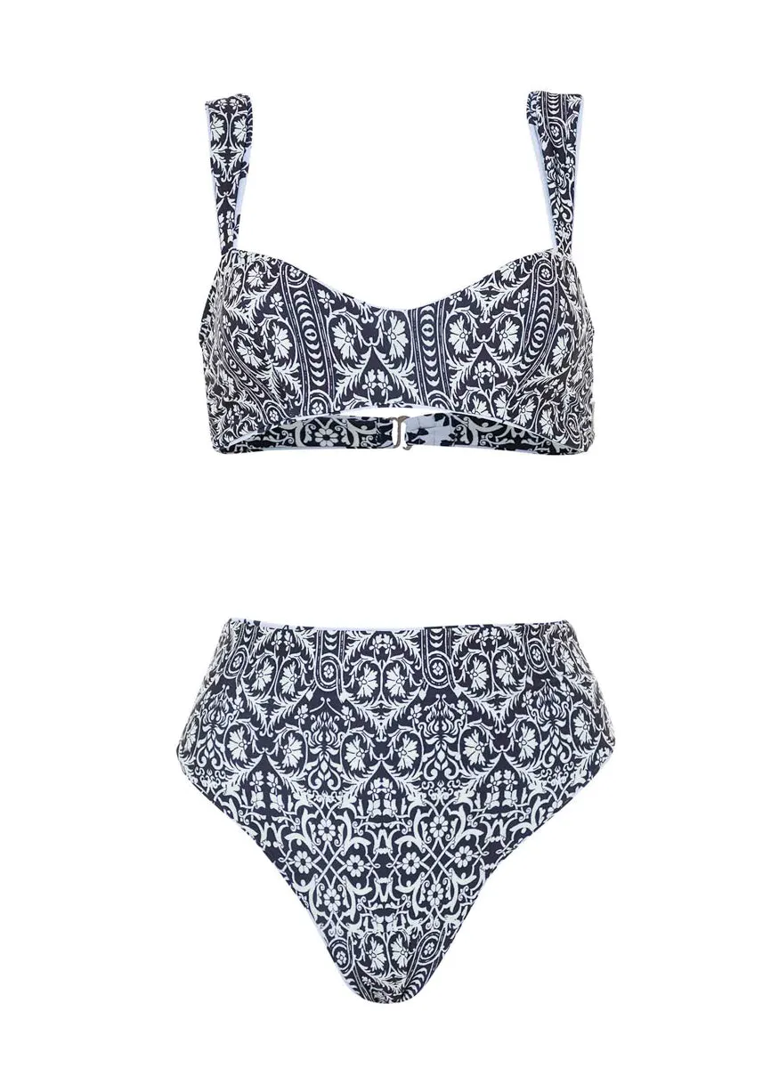 Maaji Sky Vine Penelope Sporty Bralette Bikini Top Maaji