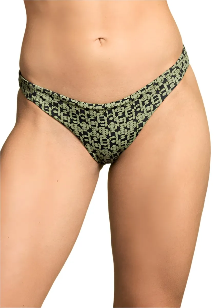 Maaji Smiley Circuit Flirt Thin Side Bikini Bottom Maaji