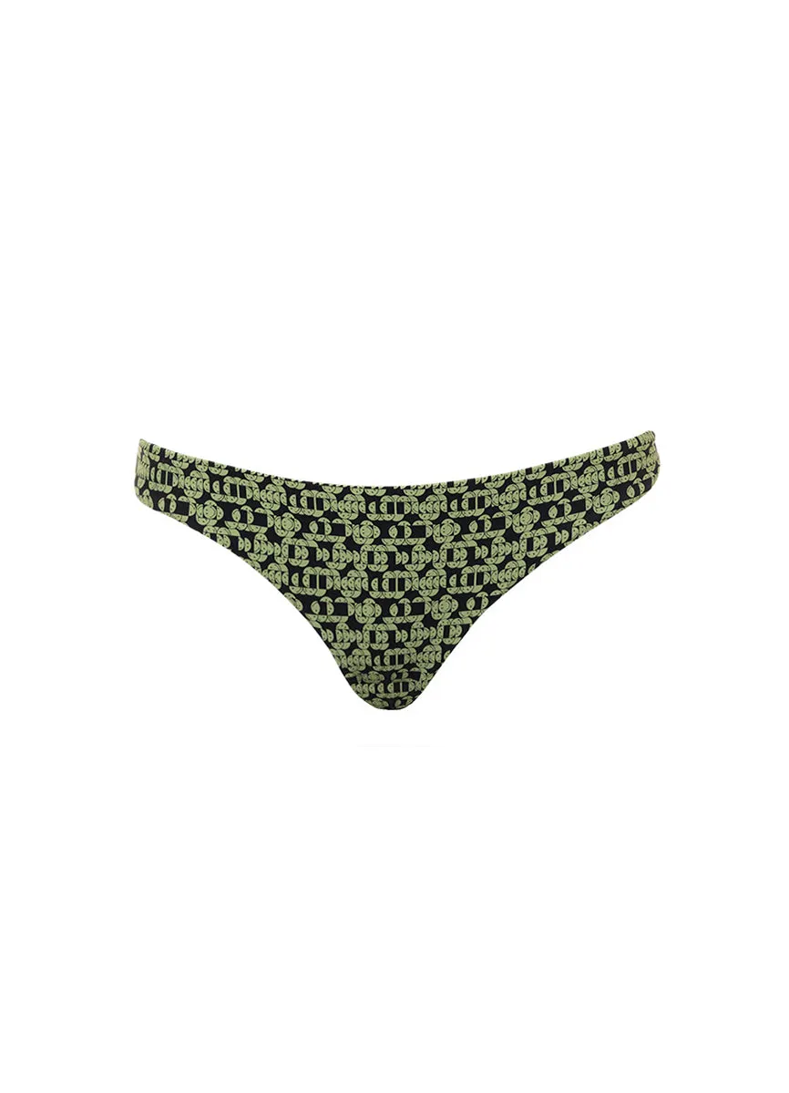 Maaji Smiley Circuit Flirt Thin Side Bikini Bottom Maaji