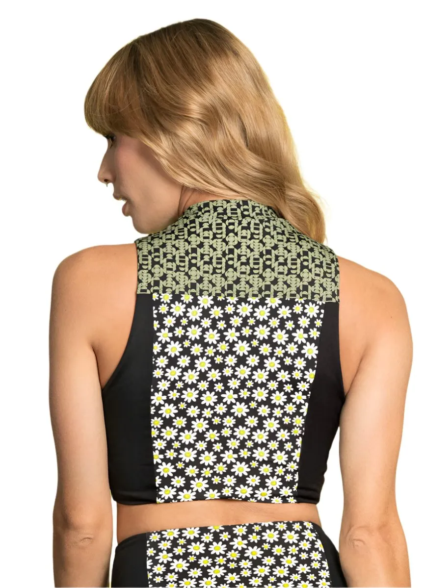 Maaji Smiley Daisy Feel Swim Crop Top Maaji