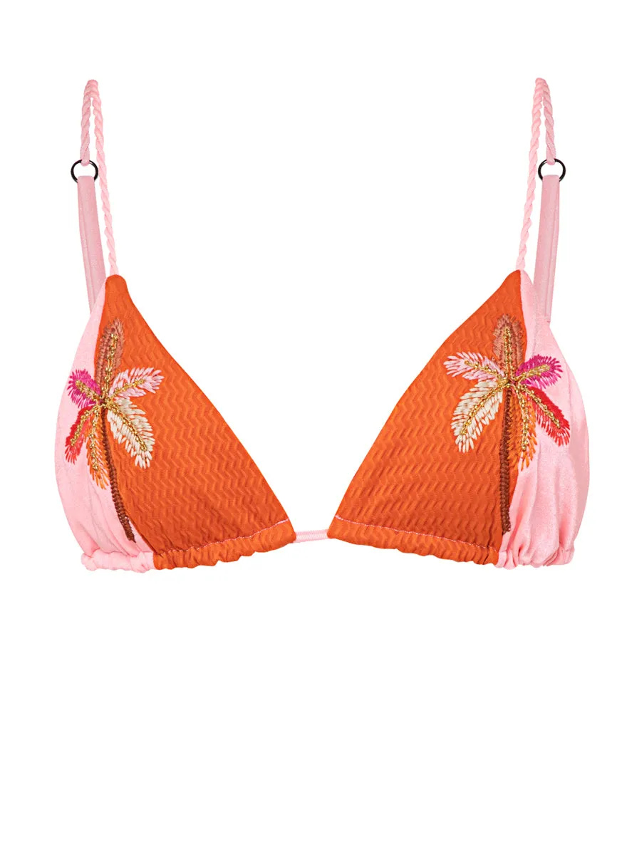 Maaji Summer Dunes Everly Sliding Triangle Bikini Top Maaji