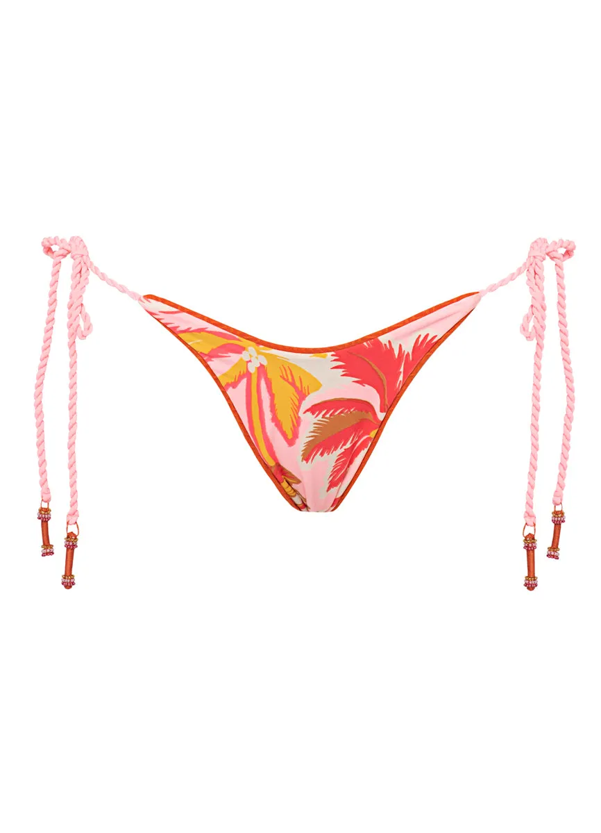 Maaji Summer Dunes Harley Regular Rise Tie Side Bikini Bottom Maaji