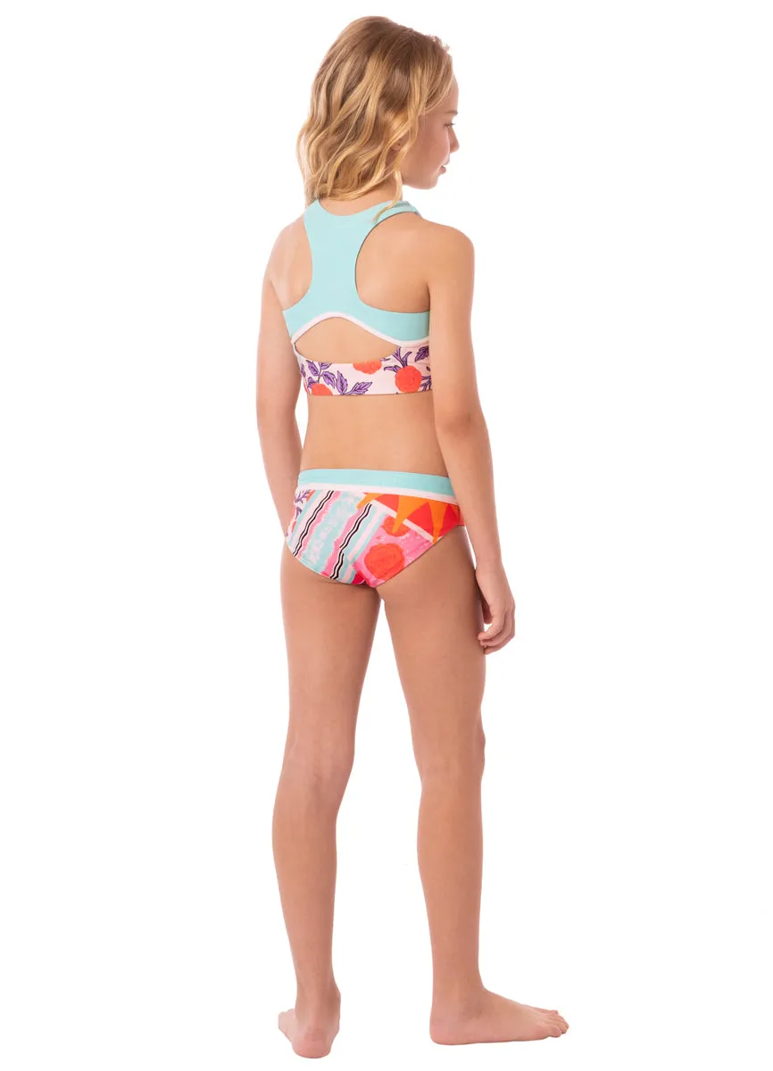 Maaji Sundance Pink Polly Girls Bikini Set Maaji
