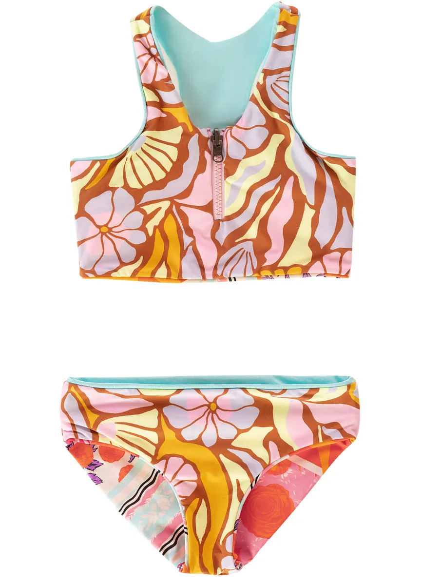 Maaji Sundance Pink Polly Girls Bikini Set Maaji