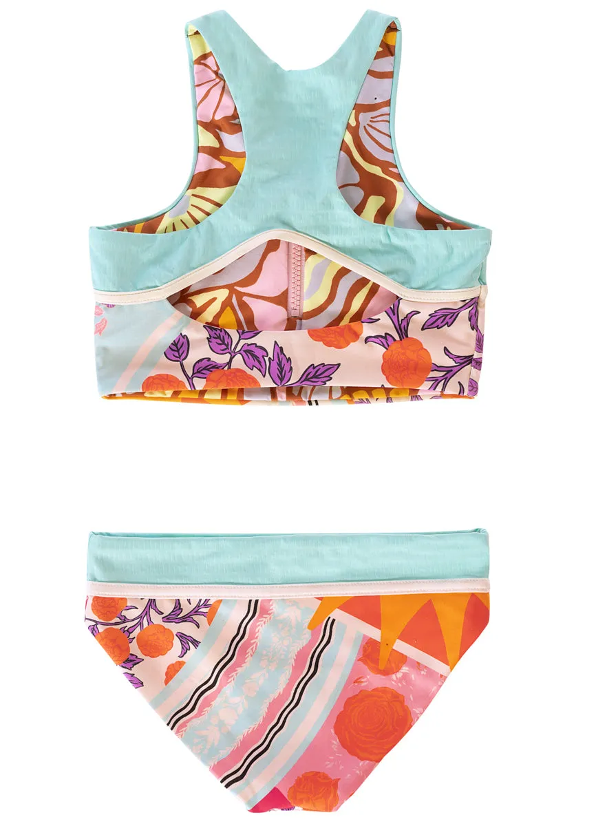 Maaji Sundance Pink Polly Girls Bikini Set Maaji