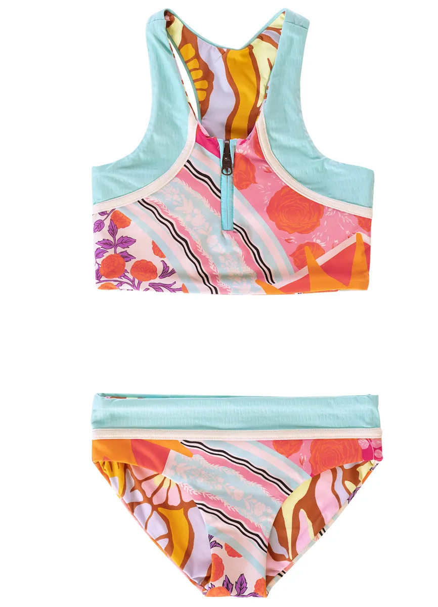 Maaji Sundance Pink Polly Girls Bikini Set Maaji