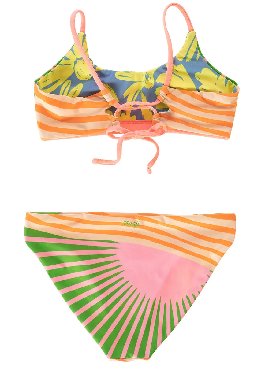 Maaji Sunrise Colada Flowers Girls Bikini Set Maaji
