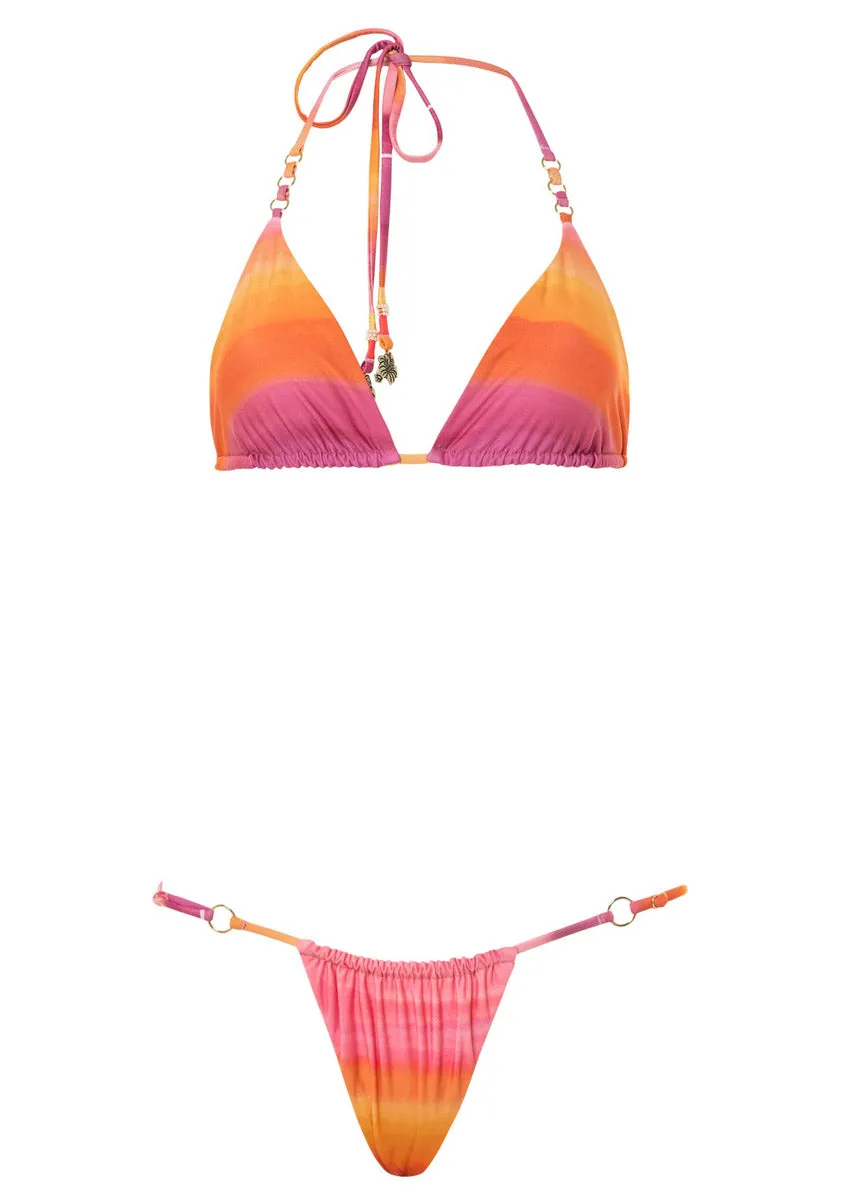 Maaji Sunrise Dye Circlet Single Strap Bikini Bottom Maaji